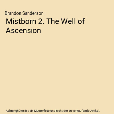 Mistborn 2. The Well of Ascension, Brandon Sanderson