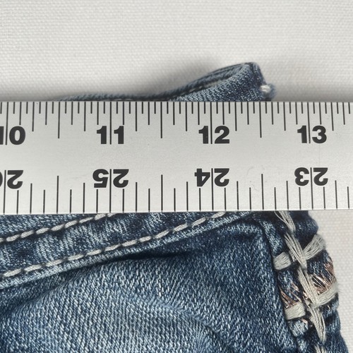 Miss Me Jeans Womens Size 24 Signature Ankle Skinny Distressed Embellished - Picture 4 of 8