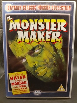 The Monster Maker DVD Cayman Classic Horror Collection 