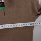Banana Republic Waffle Quarter Zip Pullover Mens XL Tan Mock Neck Sweater NEW — photo 7