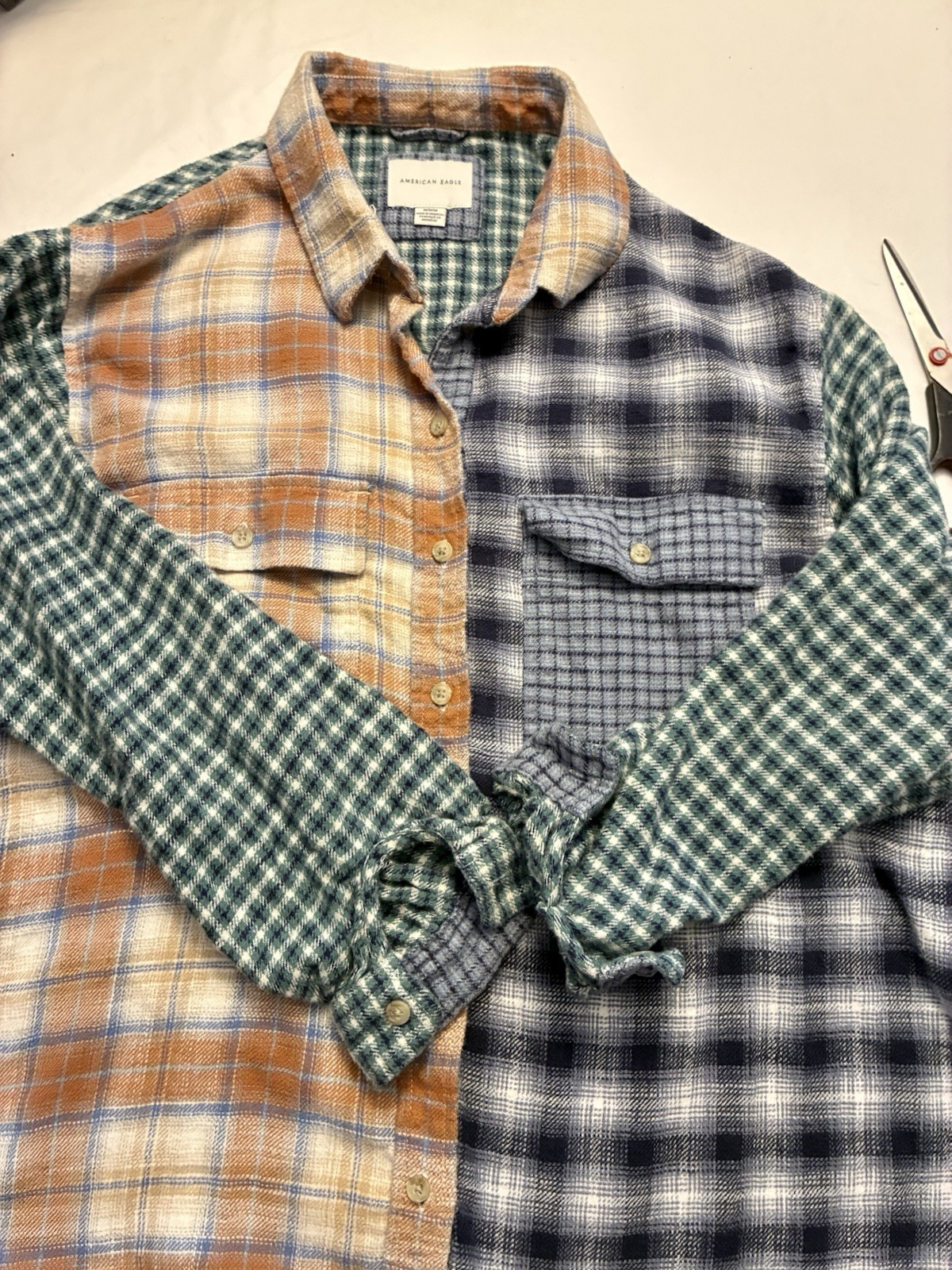 American Eagle Outfitters Multiple Pattern Flanne… - image 2