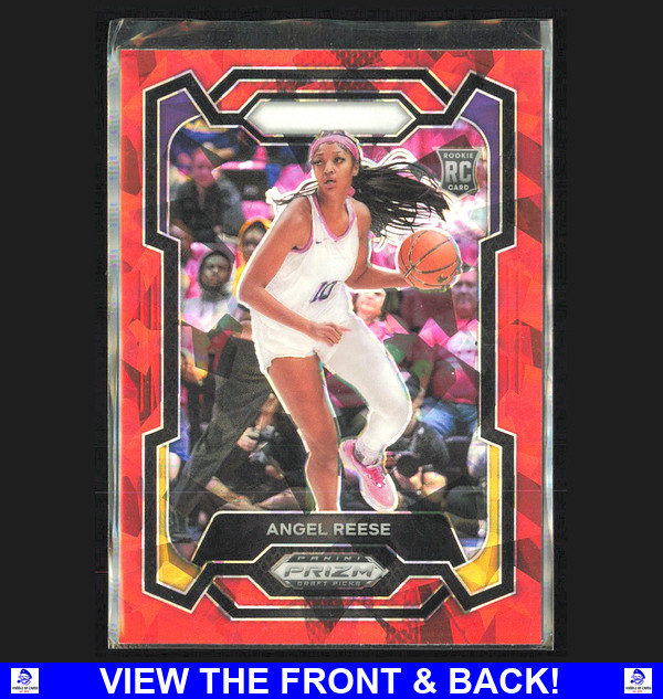 Angel Reese 2024 Panini Prizm Draft Red Ice RC CHI Sky 38