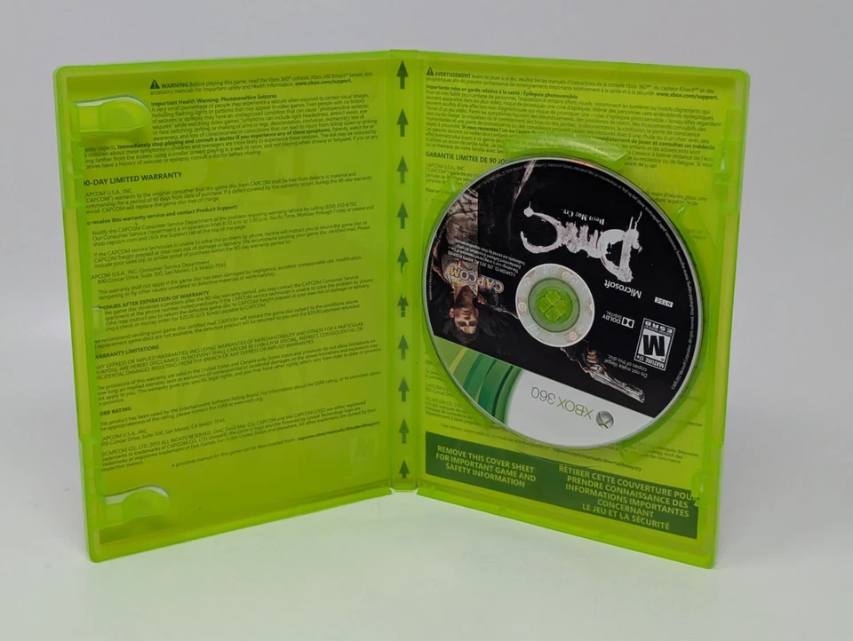 DmC Devil May Cry (Microsoft Xbox 360) - No Manual - Image 3 of 3