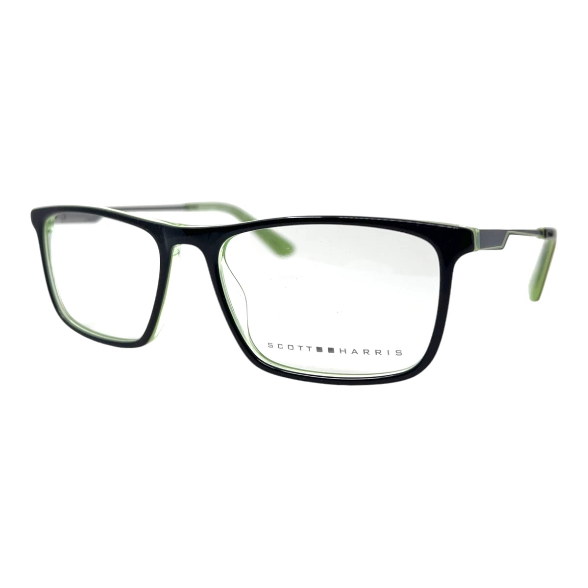 Scott Harris Underground Europa UG-06 Black Acetate Eyeglass Frames 51-18-142 Scott Harris Black Eyeglass Frames for sale | eBay main image 2