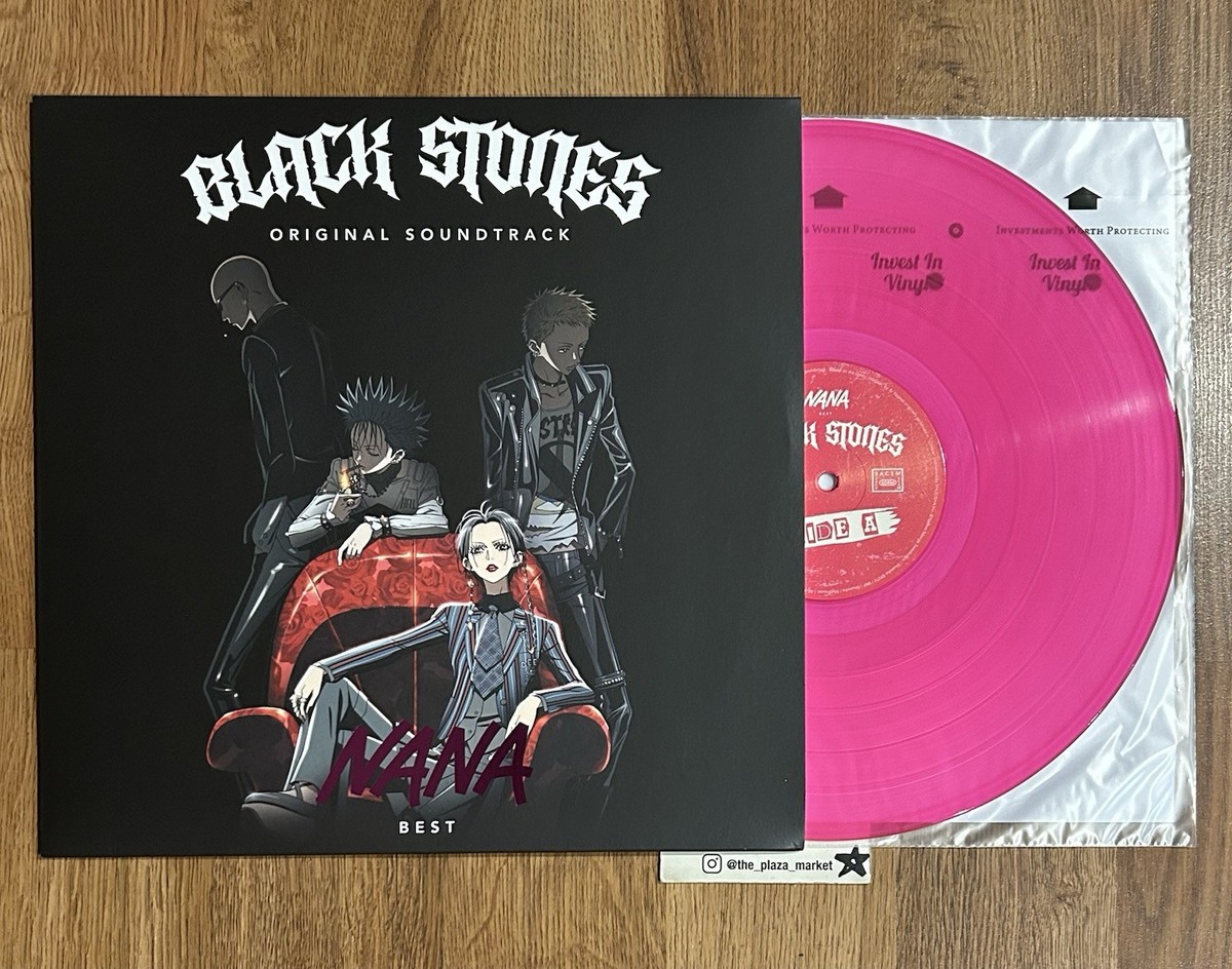 Nana Best Black Stones soundtrack vinyl record Pink color Rare