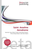 Lambert M. Surhone (U. A.) | Saint- Anselme Aerodrome | Taschenbuch | Englisch