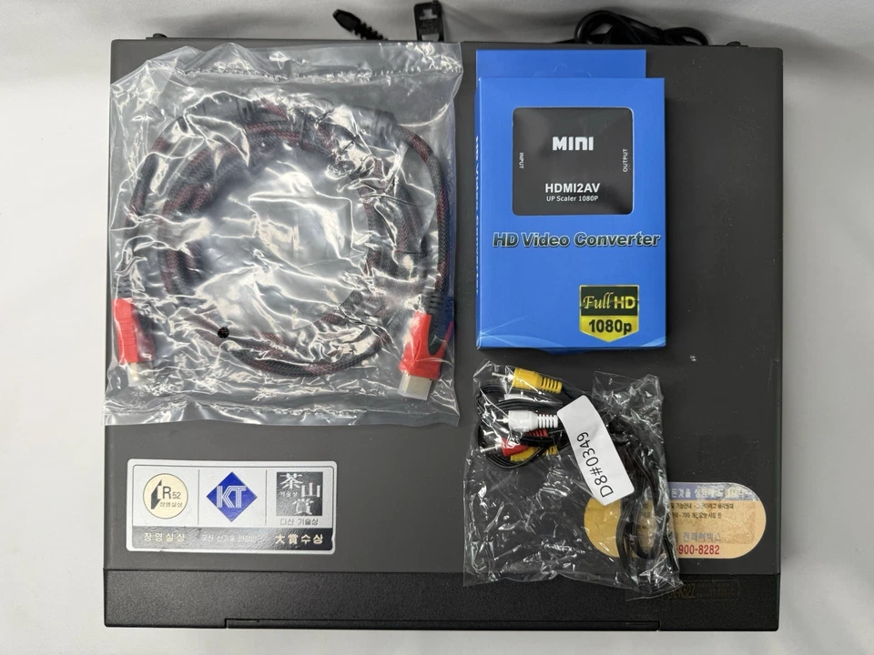 REPRODUCTOR VHS DAEWOO VCR DV-K52Z TAMBOR CARBONO DIAMANTE NEGRO 4 CABEZAS COREANO DE COLECCIÓN Foto 2 de 4