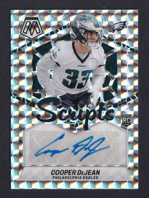 2024 Panini Mosaic - Rookie Scripts Eagles Cooper DeJean #RS-CDN (AU, RC)