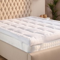 Hotel Quality Mattress Topper - Double -  10cm - by Slumberdown