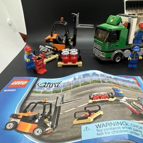 LEGO City: Cargo Truck (60020) 100% Complete + Minifigs + Instructions