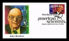 US COVER JOHN BARDEEN AMERICAN SCIENTISTS FIRST DAY ISSUE FLEETWOOD