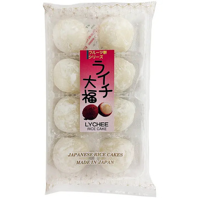 Kubota Lychee Daifuku Japanese Mochi Rice Cake 久保田製菓 大福 ライチ Wafu Desert 200g