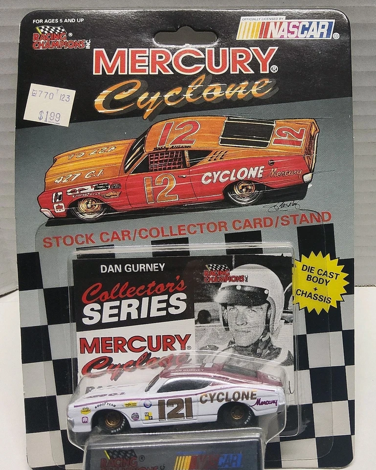 Racing Champions Mercury Cyclone 1993 autos de stock #121,24,48,72 lote de 4 nuevos en caja Foto 4 de 4