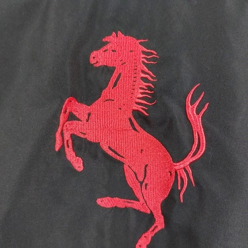 Vintage Scuderia Ferrari Mens Size XL F1 Racing Jacket Bomber Quilted Shell image 16