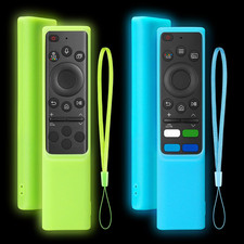 Cover-for-Samsung-Smart-TV-Remote-Case-Silicone BN59-01385A 2 Pack 