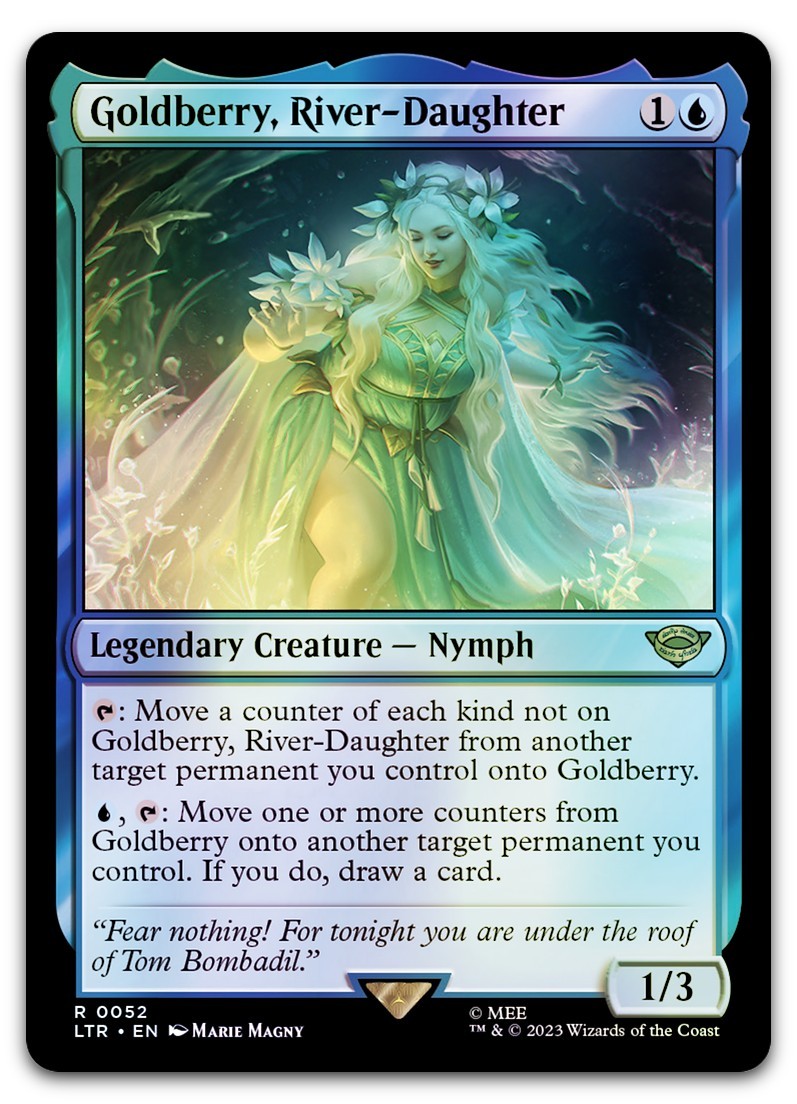 Goldberry, River-Daughter #52 (Foil) (NM) Lord of the Rings LTR Magic MTG
