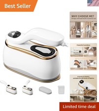 Versatile 2-in-1 Steamer Iron: 220ml, 4-Speed...
