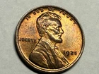 1925 Lincoln wheat cent. Red-brown UNC. #u1