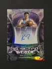 2025-26 Topps Cosmic Chrome Kon Knueppel RC Electro Static Signatures Auto EW