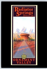 Cars, Film Image, Pixar (2005) Disney Postcard