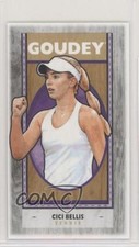 2019 Goodwin Champions Wood Mini Black Lumberjack Back 5/8 Cici Bellis #G19 0c3