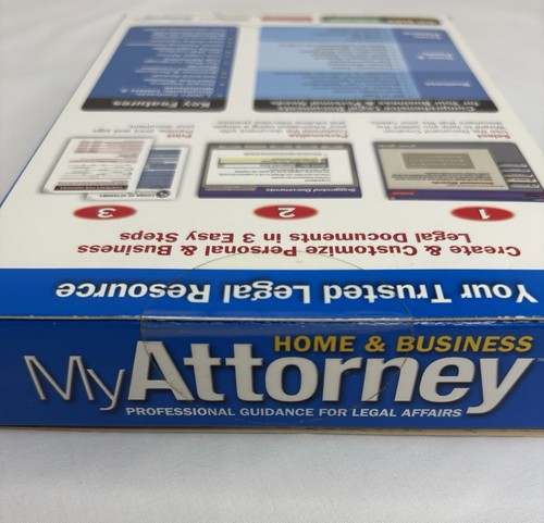 2006 My Attorney Home & Business NIB Factory Sealed Contracts Legal Forms - Picture 8 of 9