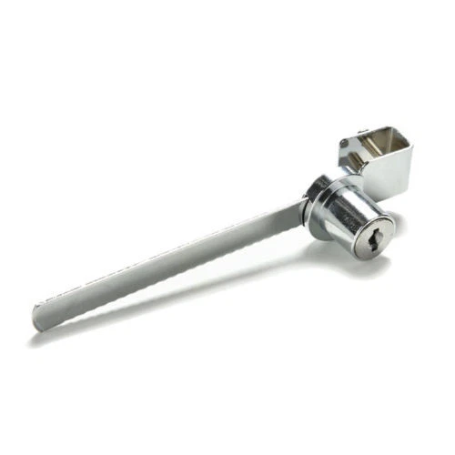 Keyed Display Case Showcase Lock Sliding Glass Cabinet Door Lock + 2 Keys - Image 3 of 4