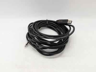 Behringer Guitar 2 USB Gitarre auf USB Audio Interface Kabel für PC 5m schwarz