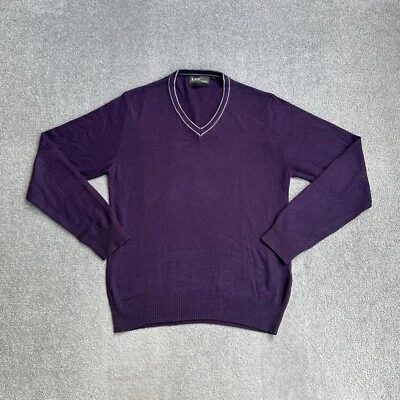 LEE Damen Wolle Pullover Gr. L Sweater Jumper Strickpullover 14517 Lila - Bild 1 von 4