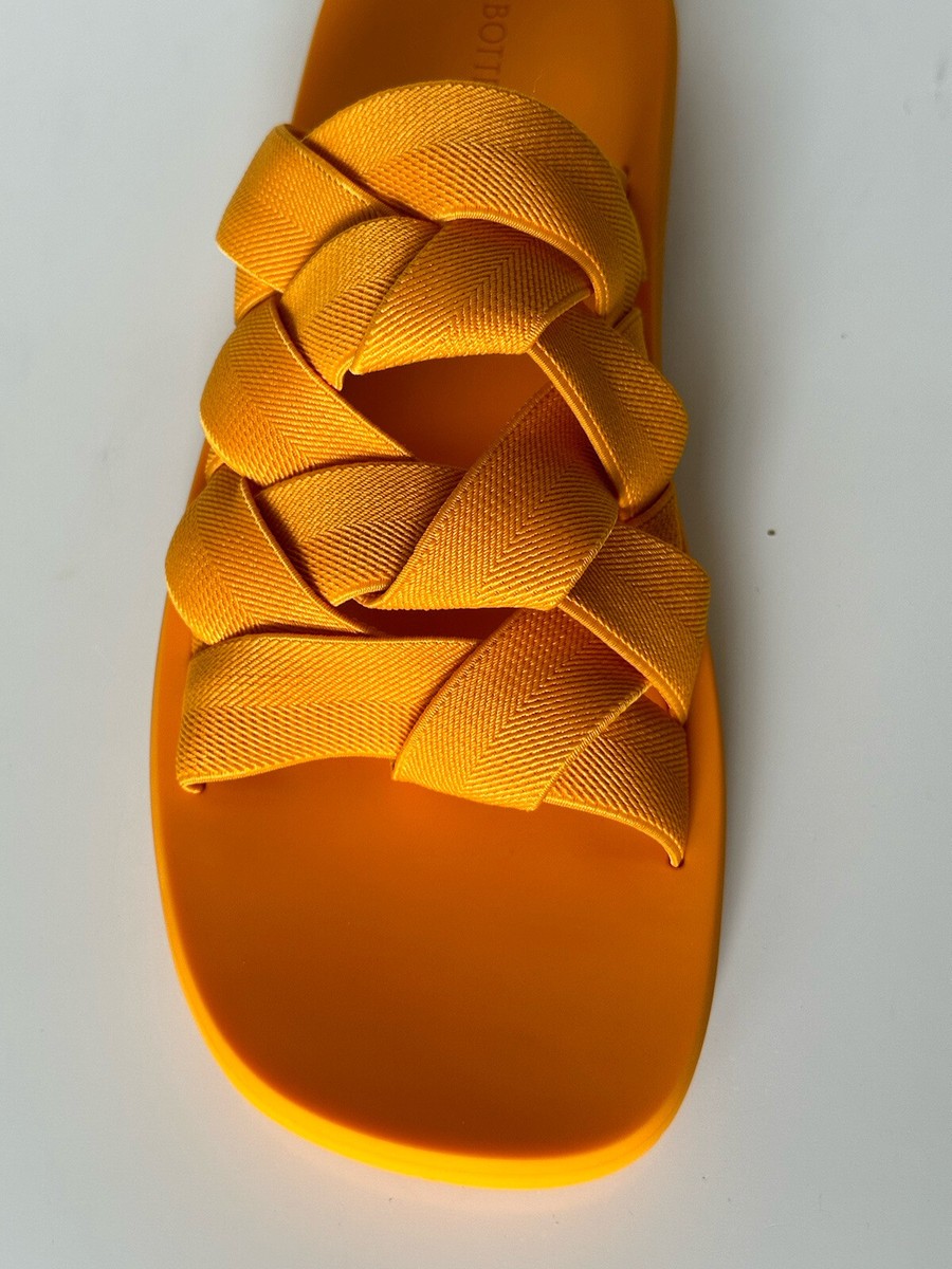 Bottega Veneta★素敵!Intrecciato Starfish Tangerine Sandals Bottega Veneta Intrecciato Starfish Tangerine Sandals 12 US