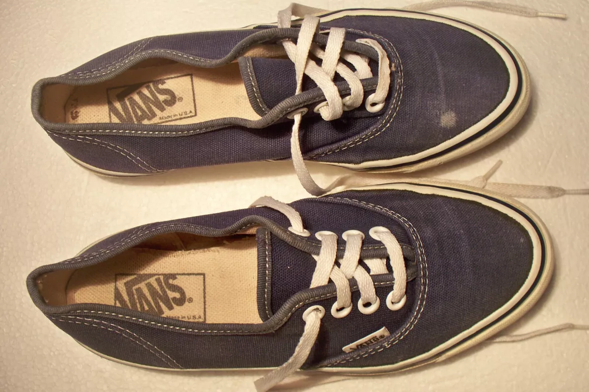 Blue sales lace vans