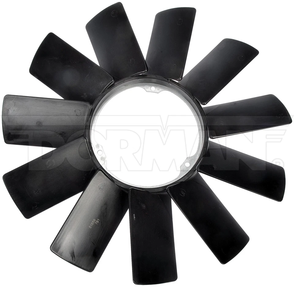 Hoja del ventilador de refrigeración del motor Dorman para BMW 525i 1991-1995 2,5 L L6 1992 1993 1994 Foto 2 de 4