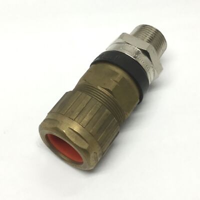 Hawke 153 B X Industrial Brass Cable Gland 3/4'' NPT Thread, 16.9-26mm