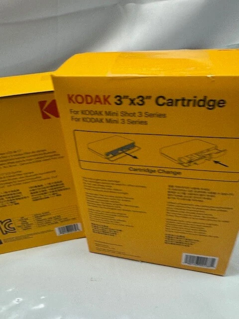 Câmera retrô Kodak Mini Shot 3 e combo de impressora com filme (C300R)*Novo - Imagem 3 de 4