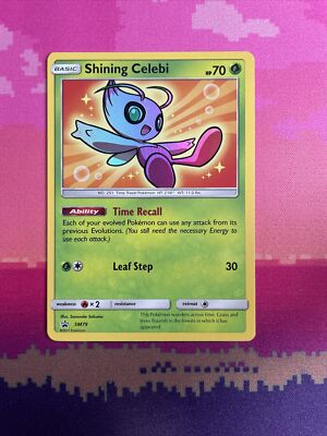 Pokemon Karte Shining Celebi SM79 Leuchtende Legenden Shiny Holo Rare Near Mint