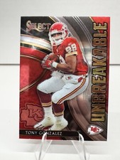 2020 Panini Select Unbreakable Football #U25 Tony Gonzalez Kansas City Chiefs