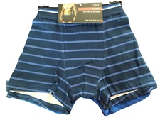 BNWT Mens Sz XL Cotton Elastane Reserve Brand 2 Pack Trunks Underpants Briefs
