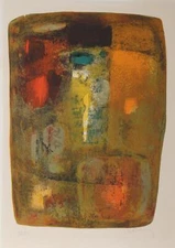 Lebadang (aka Hoi), Nature Prays Without Words 9, Lithograph on Arches, signed a