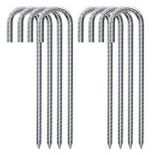 8X Heringe Erdanker Bodenanker Zeltheringe Zeltnagel Erdnagel Unkrautvlies Anker