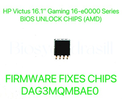 HP Victus 16.1 Gaming 16-e00, 16-e0000 Series, NO PASSWORD BIOS CHIP DAG3MQMBAE0