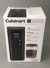 Cuisinart DBM-T10 Touchscreen Burr Mill Coffee Grinder Black  Brand New in Box!