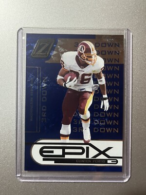 Clinton Portis Washington Redskins Donruss Zenith NFL 2005 EPIX 3RD DOWN /250