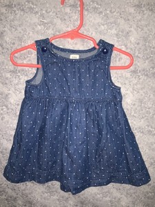 baby denim jumper dress