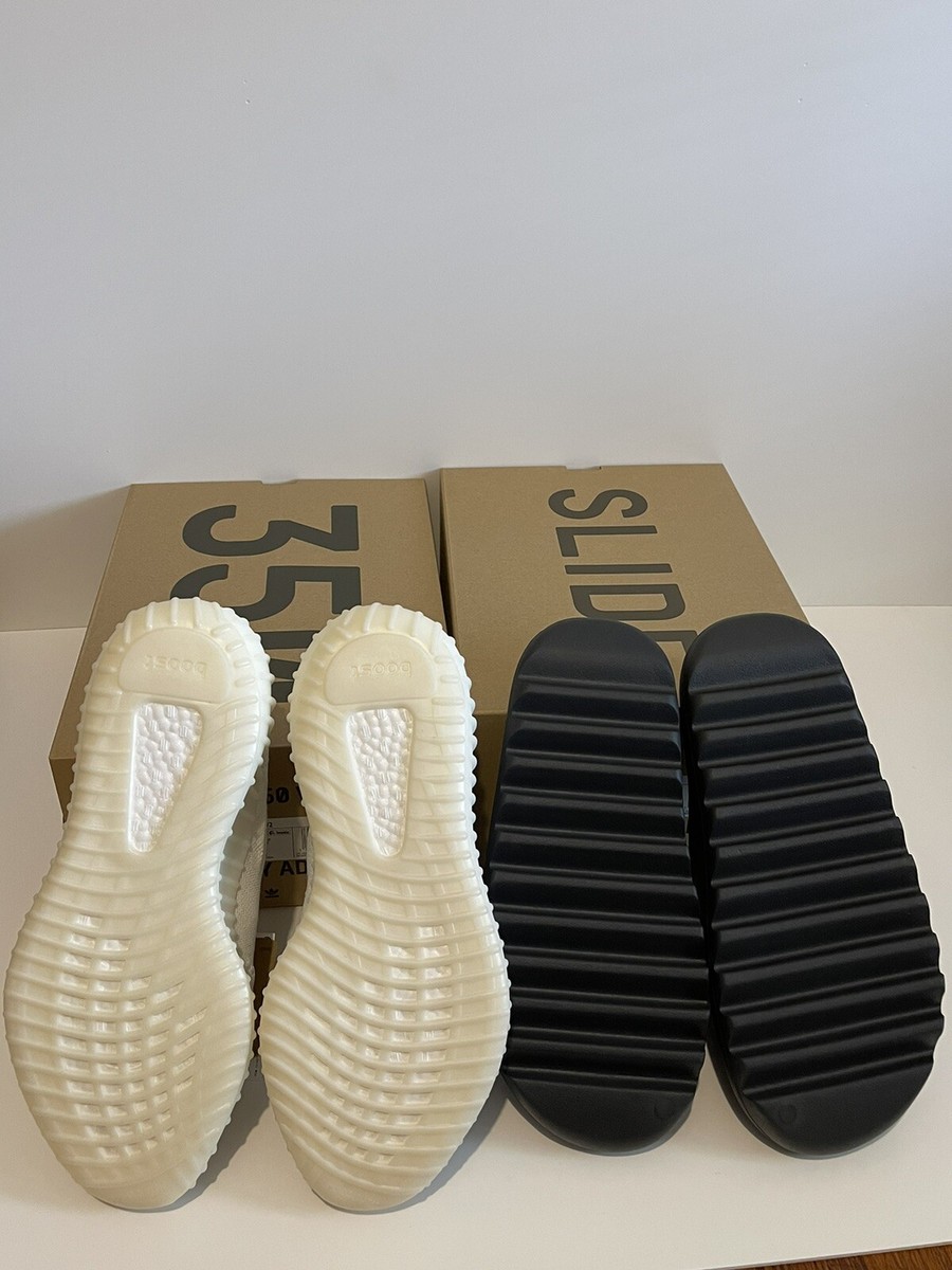 Adidas Yeezy Slide Onyx HQ6448 Size: 11 M & Boost 350 V2