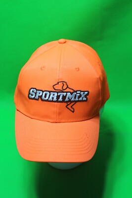 Sportmix Hunting Blaze Orange Hat Snap Back Adjustable Dog Food