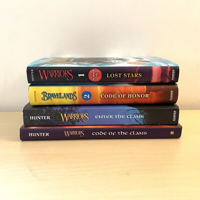 Warrior Cats + Braveland (4 book bundle)
