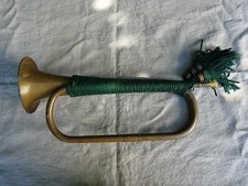 Alte Fanfare Signalhorn ca. 48 cm Jagd Militär ...