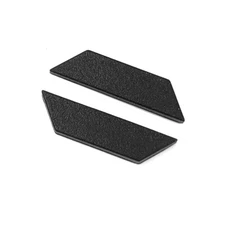 1L+1R Black D-shell thin Rubber Feet Strips For MECHREVO Questyle16 SUPER