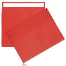 50Packs A7 Red Envelopes 5x 7 Inch Card Envelopes,Self Seal for Weddings, Gre...
