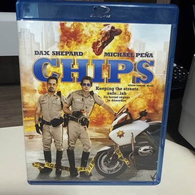 CHIPS (2017, Bluray + DVD) Dax Shepard, Michael Peña